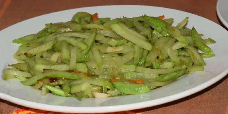 Calabacín en la cocina vietnamita.