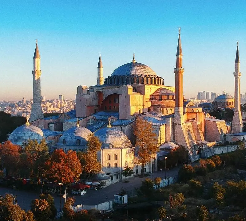 Foto de stock da Igreja de Hagia Sophia, Istambul, Turquia