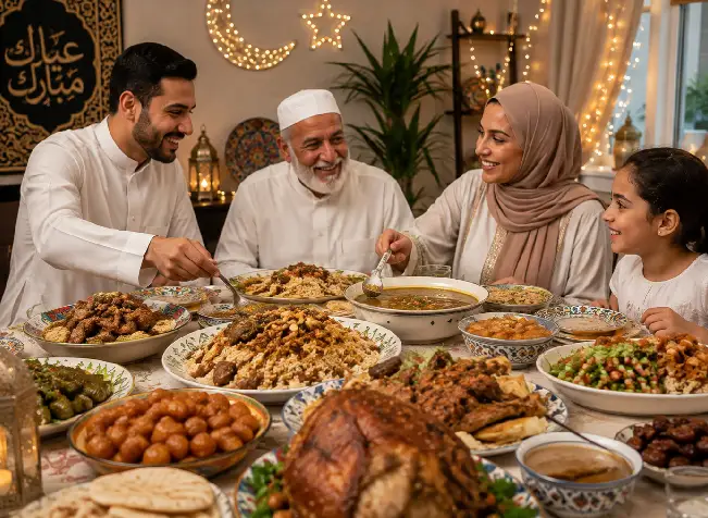 Platos tradicionales en Eid