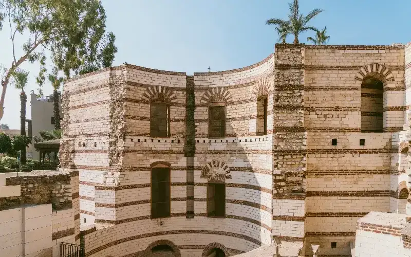 fortress of babylon in old cairo