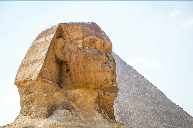Die Große Sphinx von Gizeh in Ägypten