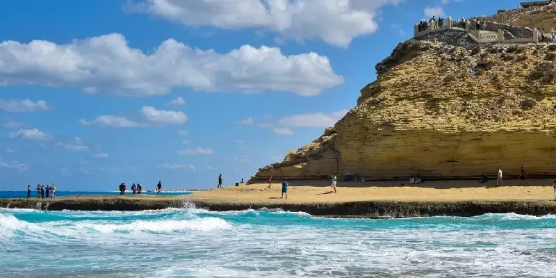 Playa de Agebah, Marsa Matrouh