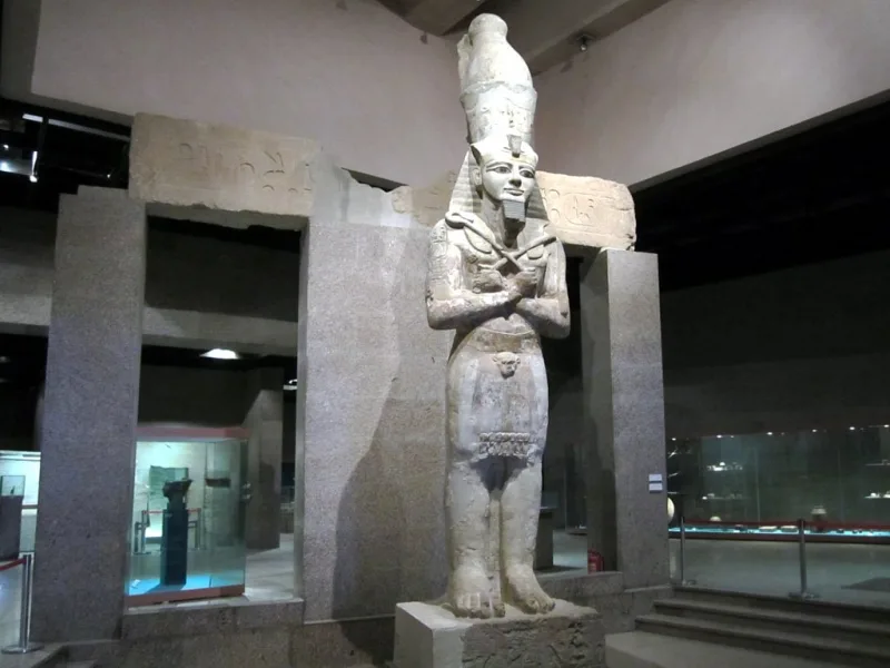 a statue in nubia museum, Nubia Museum Aswan