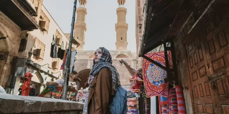 Mercado del casco antiguo de El Cairo, Como vestir en Egipto