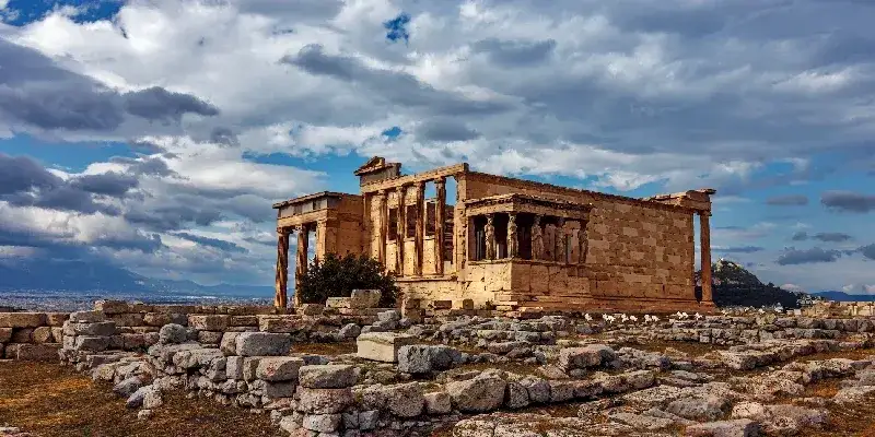 Erecteion, Atenas, Grecia.