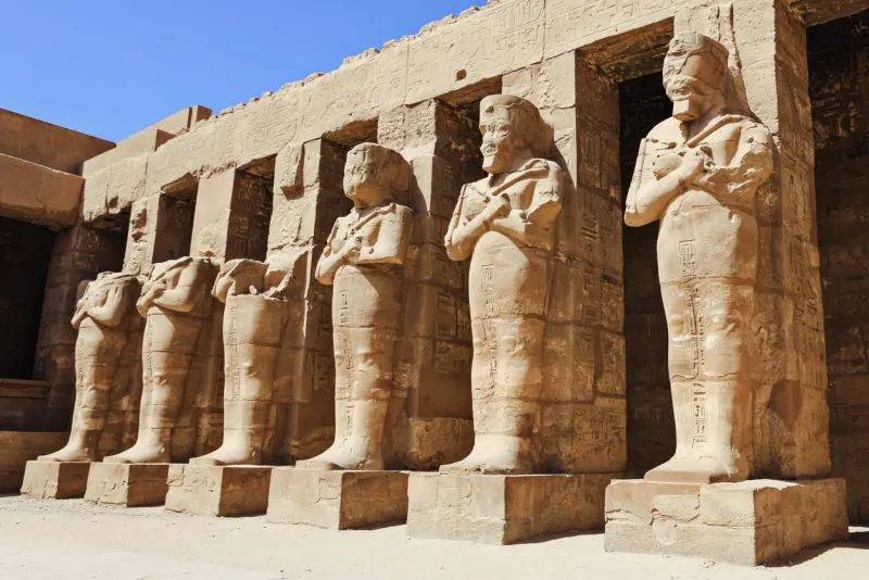 temple of Ramses III at karnak, New Kingdom of Ancient Egypt