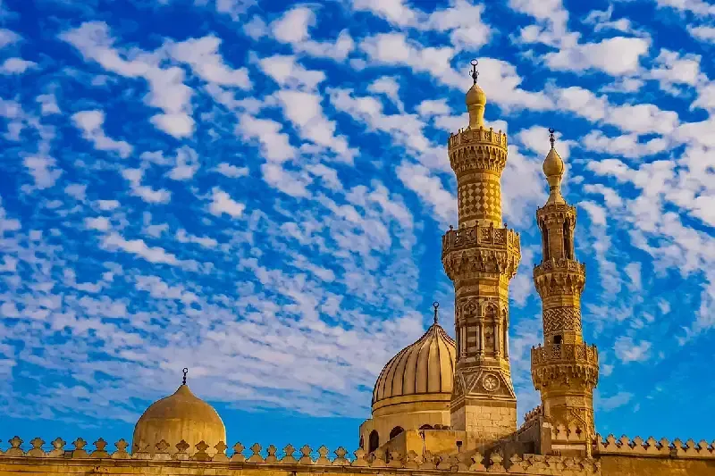 Al-Azhar-Moschee in Kairo, Ägypten.