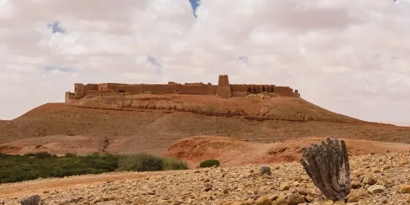 Ksar Tafnidilt near Wadi Draa, Tan- Tan, Morocco