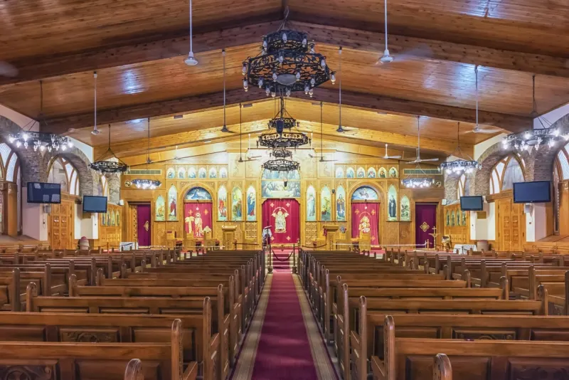 the Hanging church in cairo city, The Hanging Church Cairo