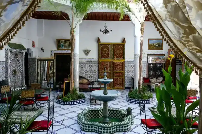 Traditional Moroccan Riad Marrakesh, Morocco