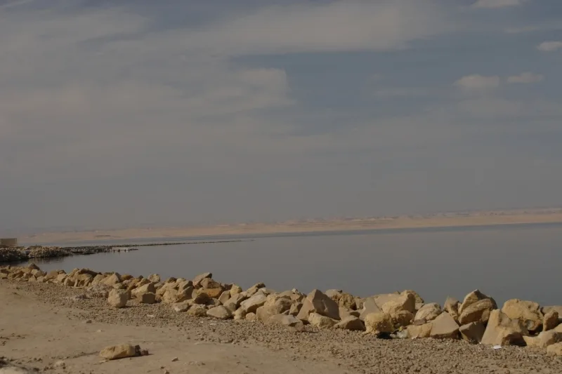 Qarun Lake in Egypt