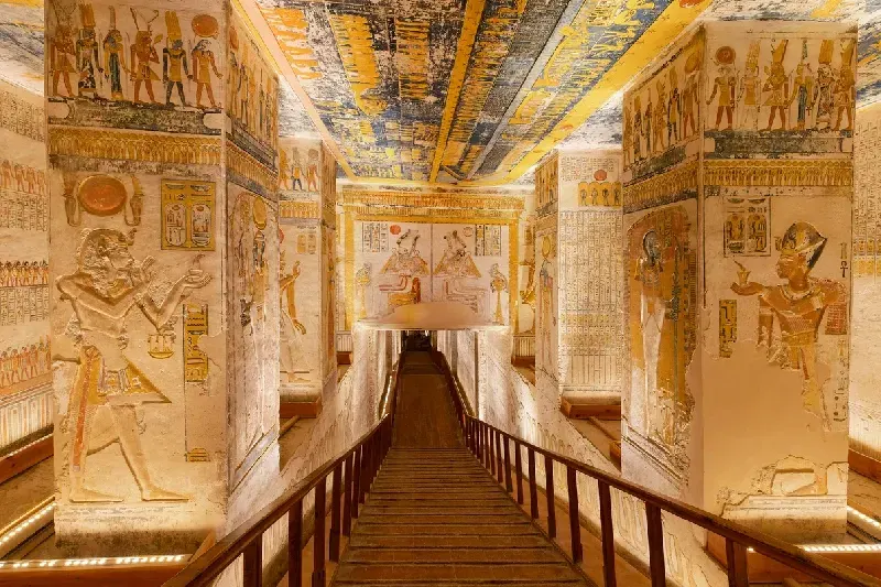 Grab des Ramses VI. im Tal der Könige. Luxor. Ägypten.