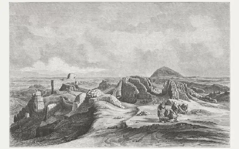 la pyramide de Hawara