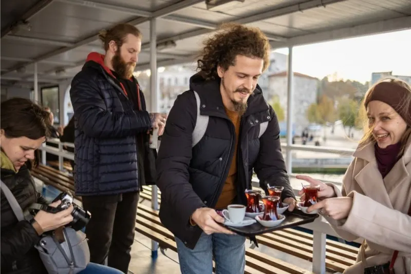 Chá turco (Çay), Culinária Turca