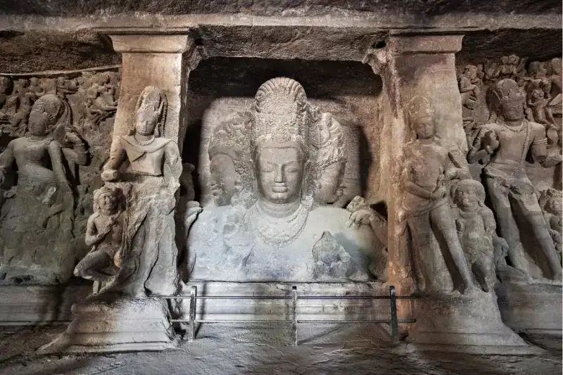 As Cavernas de Elephanta 