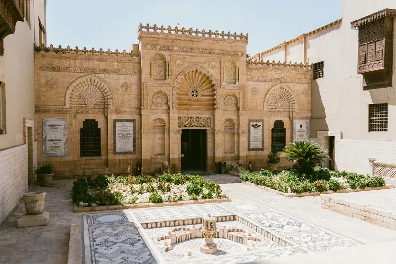 Innenraum der Kirche der Heiligen Sergius und Bacchus in Alt-Kairo