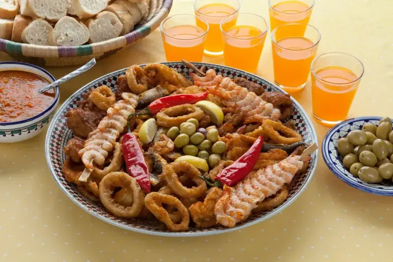 Tunisian fish dish