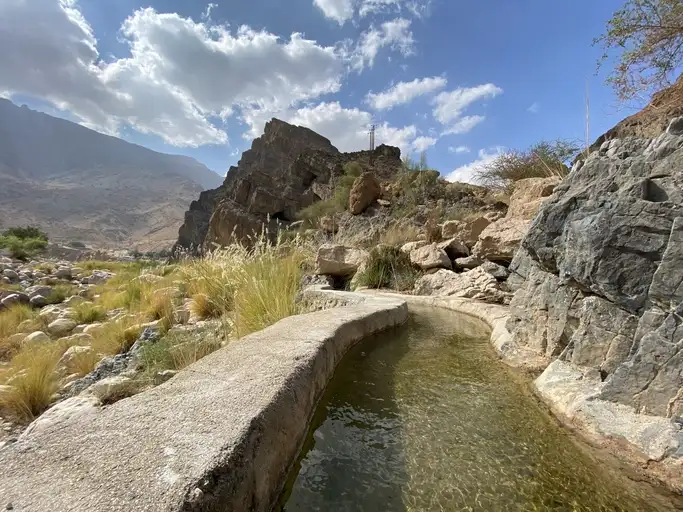 AlKasfah Spring | Alkasfah Spring Oman | Hot Water Springs Oman