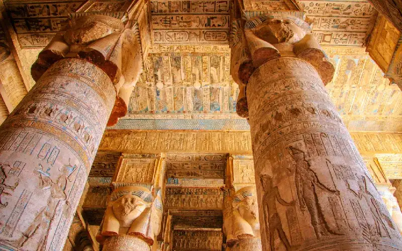 Dendera Temple In Egypt