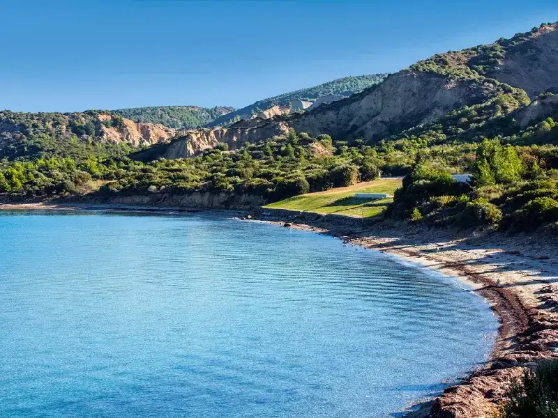 una spiaggia nella penisola di Gallipoli ,  penisola di Gallipoli 