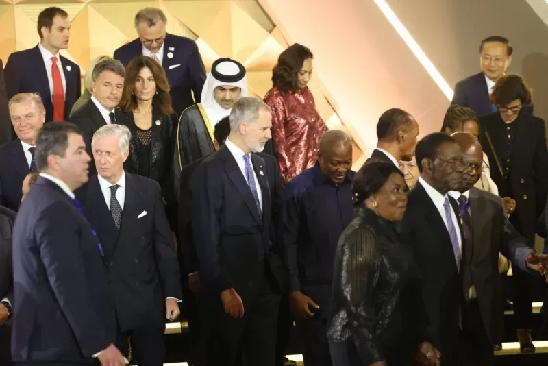 El rey de España en la inauguración del Gran Museo