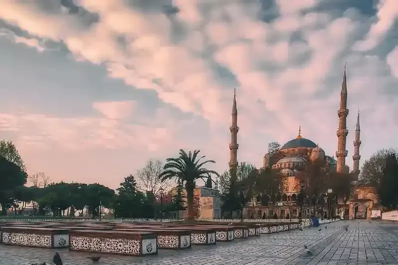 moschea blu istanbul , la moschea blu 