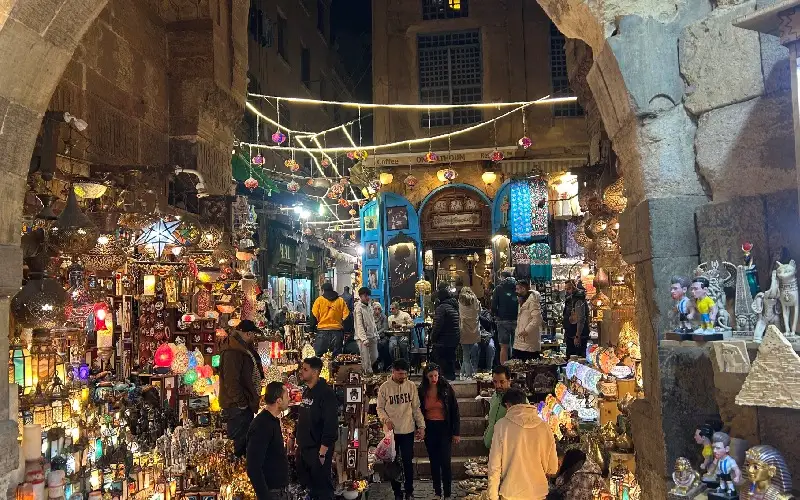 Khan El Khalili Bazaar in Cairo