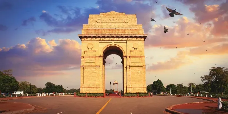 La Puerta de la India en Nueva delhi