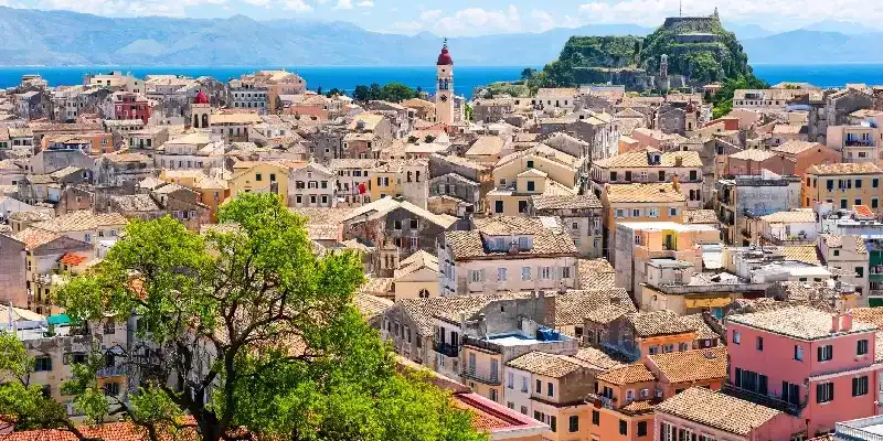 Isla de Corfú, Grecia.