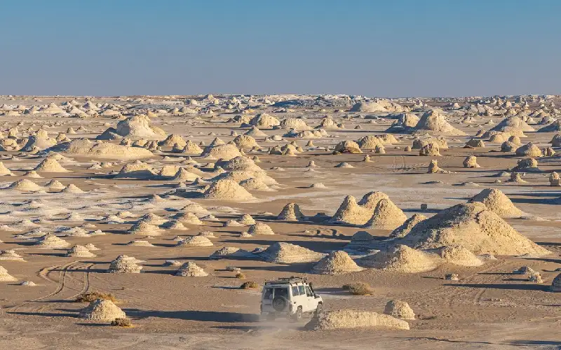 White Desert of western Egypt