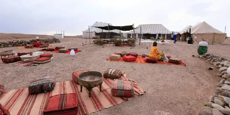 glamping en Desierto de Agafay