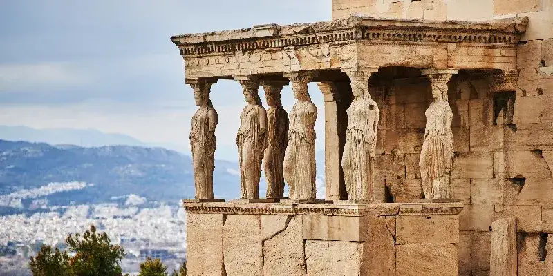 Erecteion, Atenas, Grecia.