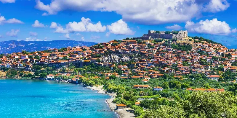 La isla de Lesbos, en Grecia.
