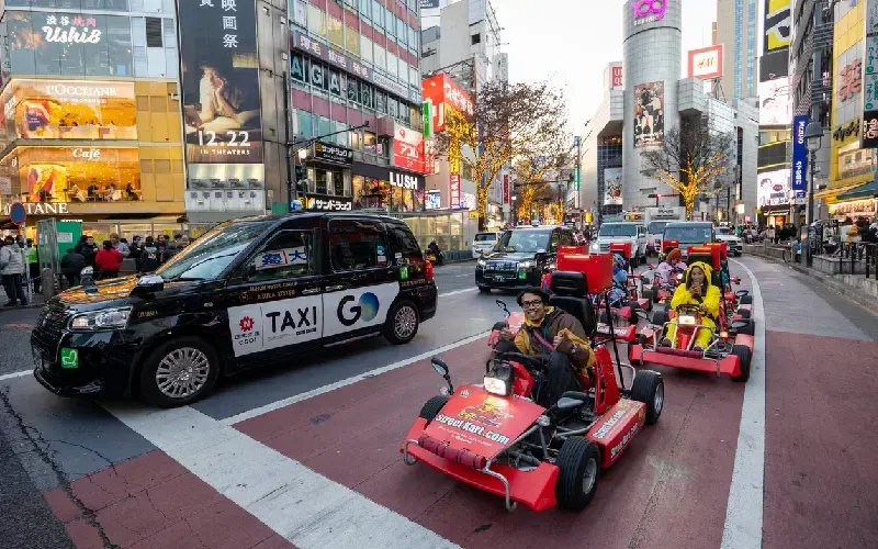 Go-karts in Tokyo