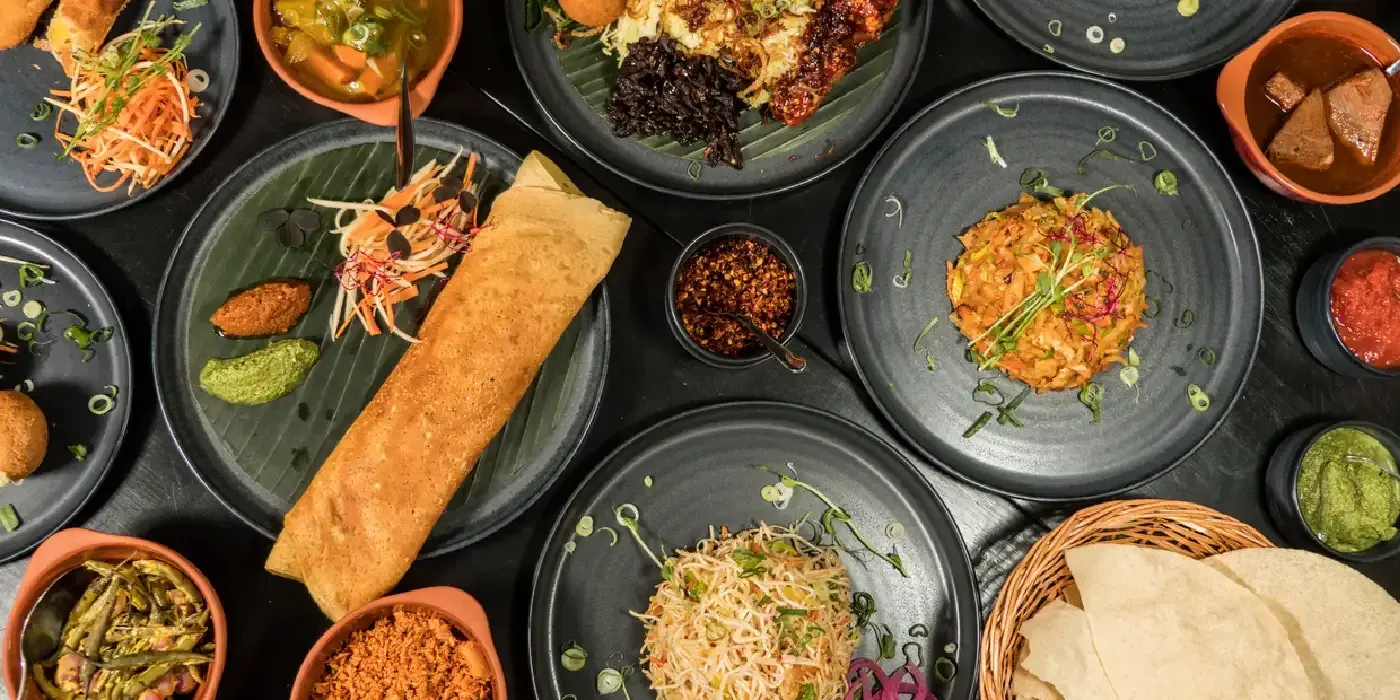 Table of Sri Lankan Food