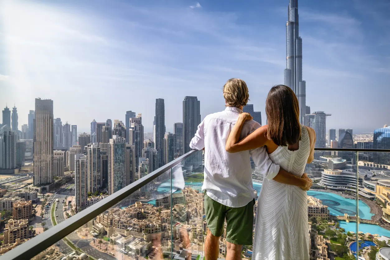 Australian couple in Dubai