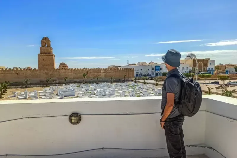 The Great Mosque of Kairoua in Tunisia