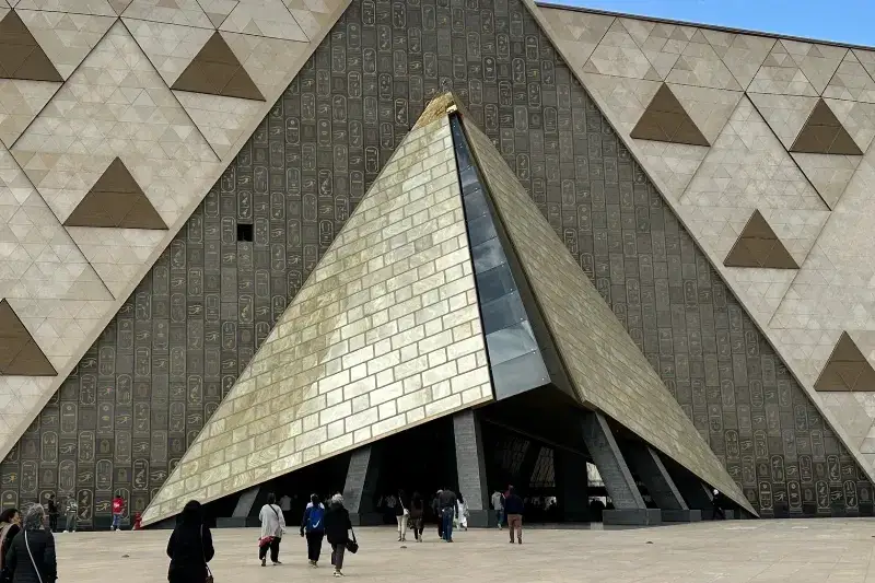 Großes Ägyptisches Museum in Gizeh, Ägypten