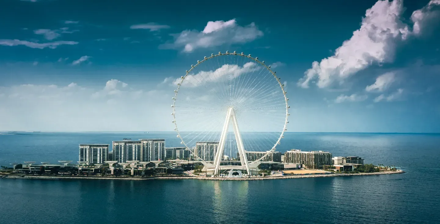 Ain Dubai. La noria más grande del mundo.