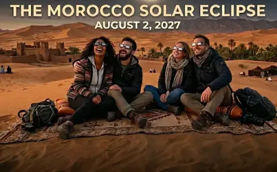 morocco solar eclipse