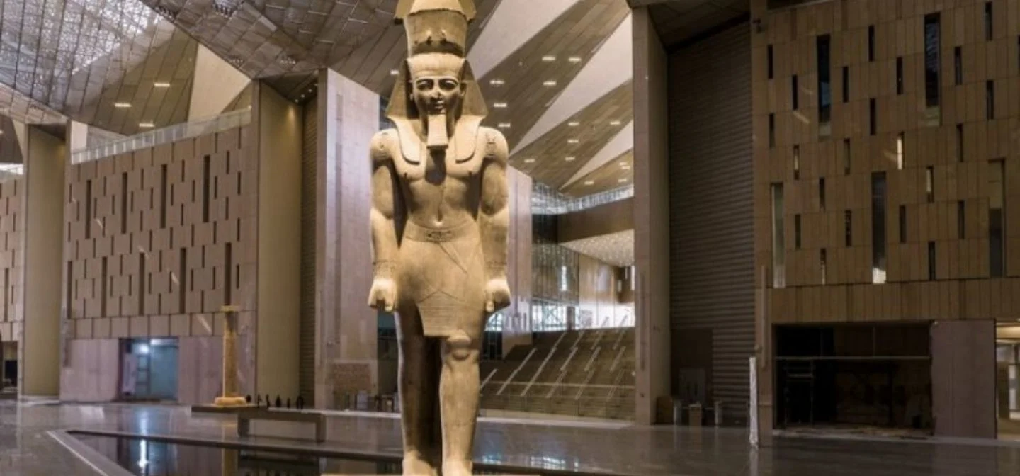 Statua di Ramses, grande museo egizio