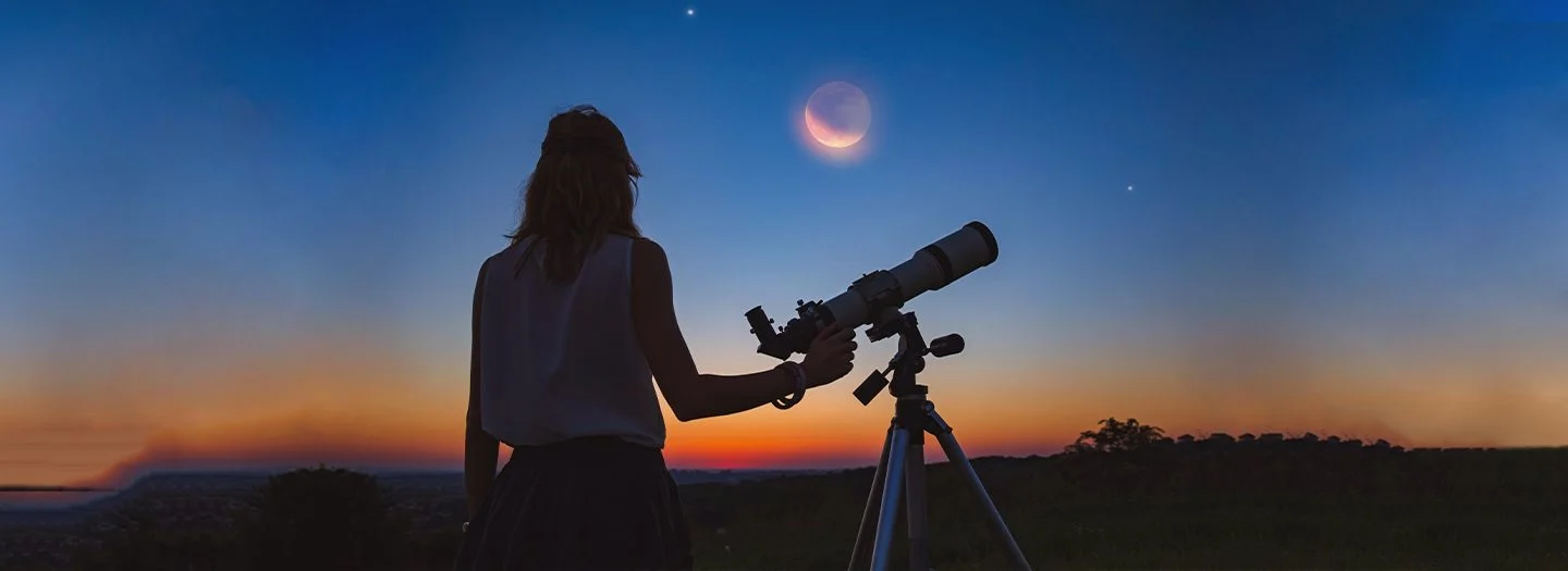 stargazing at the desert
