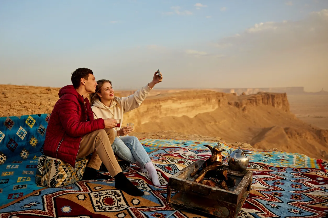 Arábia Saudita no Inverno