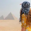 turista in visita in egitto, Il cairo e crociera sul nilo
