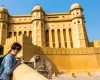 Forte di Amber, Viaggio India