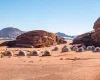 Campo Wadi Rum, Giordania viaggio