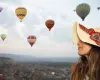 una donna a cappadocia , tour istanbul cappadocia
