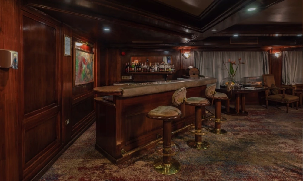 Bar und Lounge an Bord der MS Salacia Nilkreuzfahrt