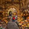 un negozio di lampade, khan el khalili