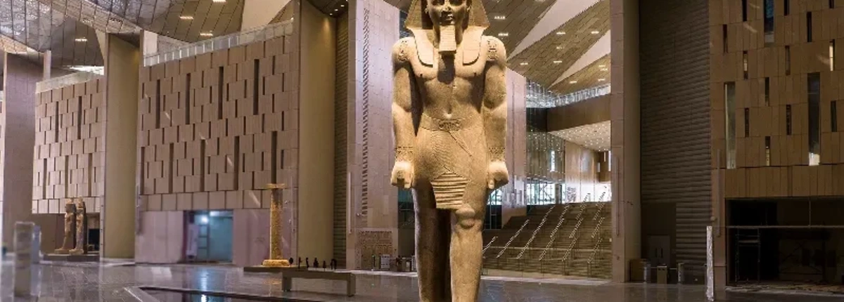 Statua di Ramses, grande museo egizio